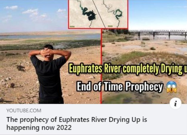 Euphrates River Drying Up In Revelation 16 Bible Prophecy